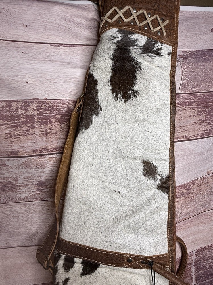 MYRA ~ LEATHER ~ COWHIDE ~ RIFLE ~ STORAGE ~ CASE