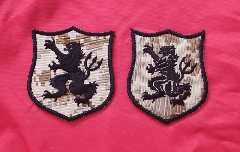 NSWDG DevGru Gold SQN Crusader Lion 2 Patch Set