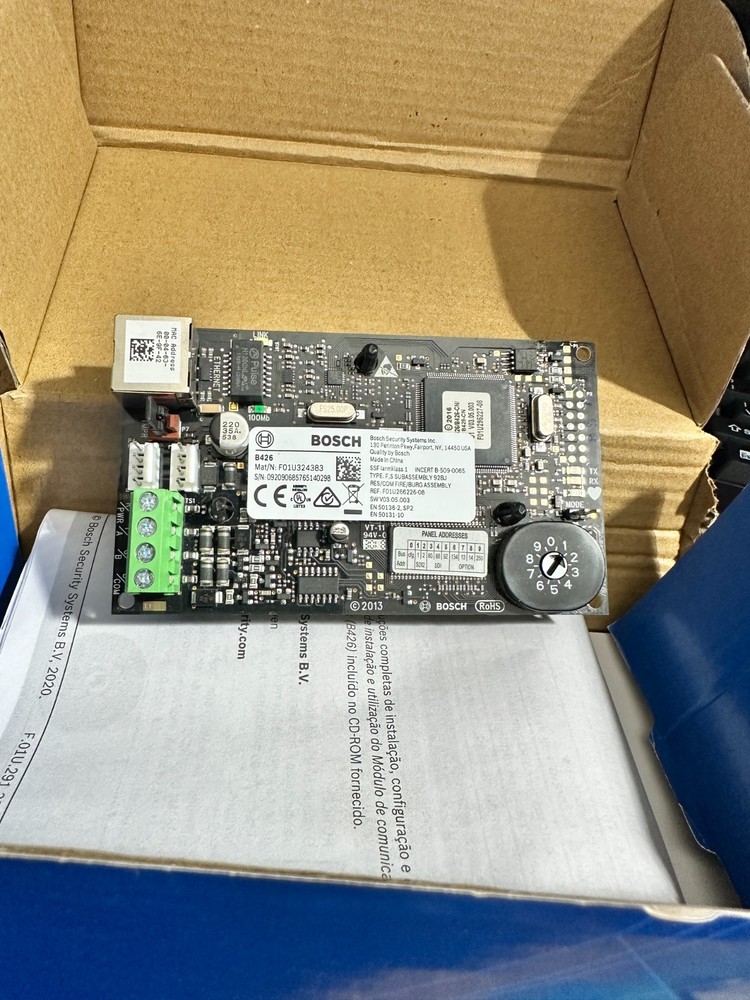 Bosch B426 Conettix Ethernet Communication Module - NEW OPEN BOX