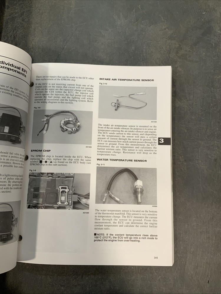 1998 Arctic Cat Service Manual EXT EFI