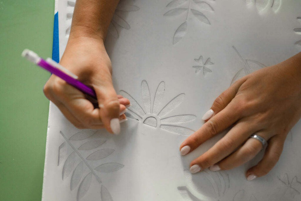 Painted Throw Pillow Kit