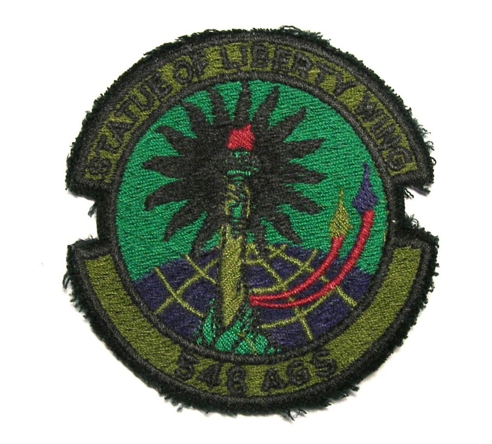 Vintage USAF 548th AGS (Aircraft Generation Squadron) (Subdued) Patch