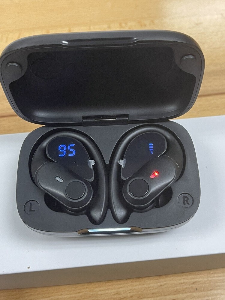 Wireless Earbuds Earhook Headset with Mic Waterproof for Apple iPhone 13 Pro Max