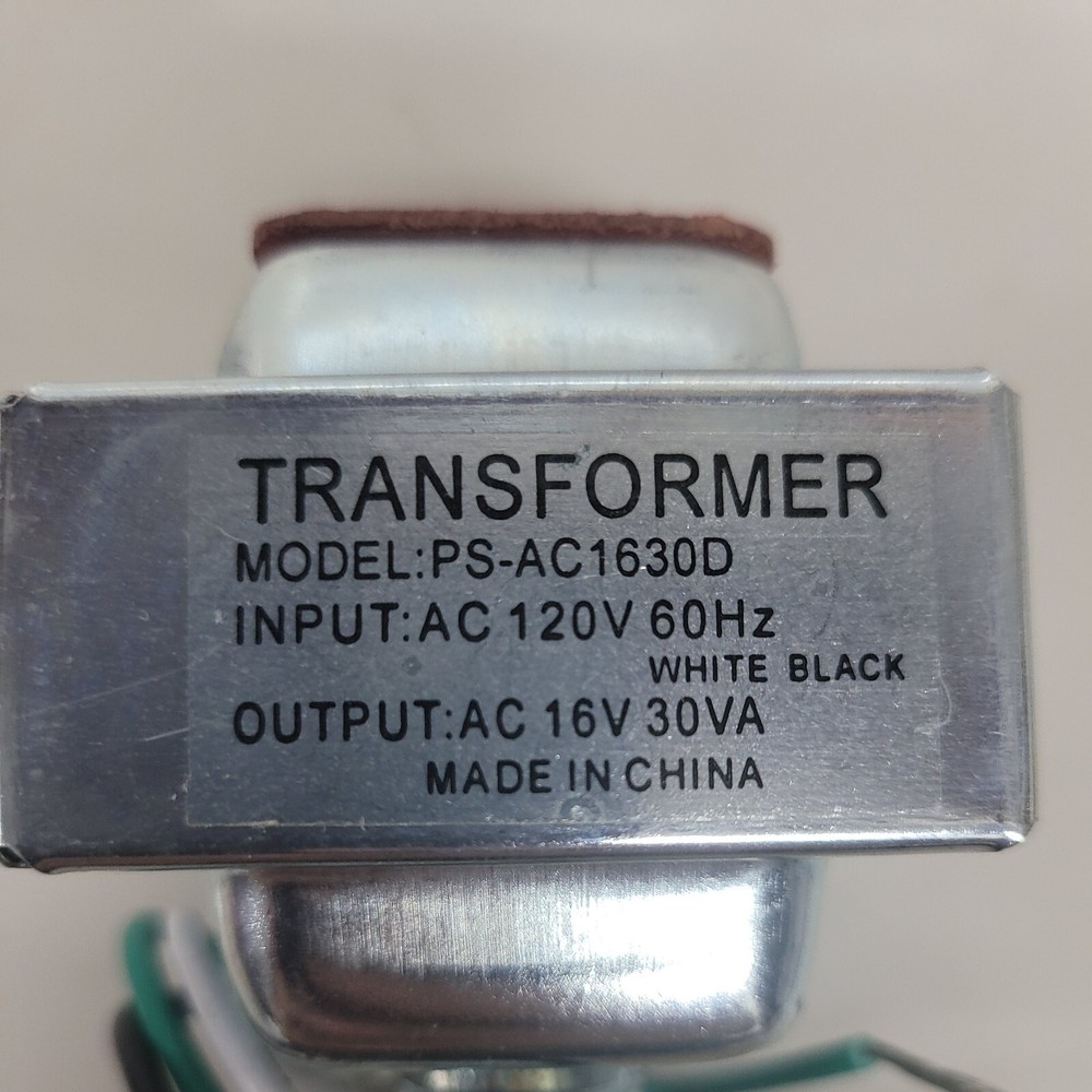 Doorbell Transformer PS-AC1630D