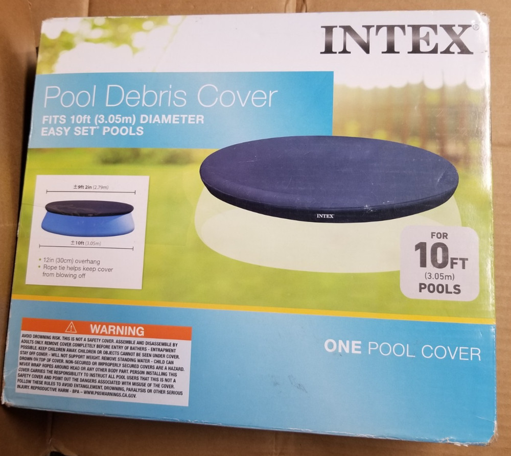 Intex 28021E 10ft Easy Set Pool Cover