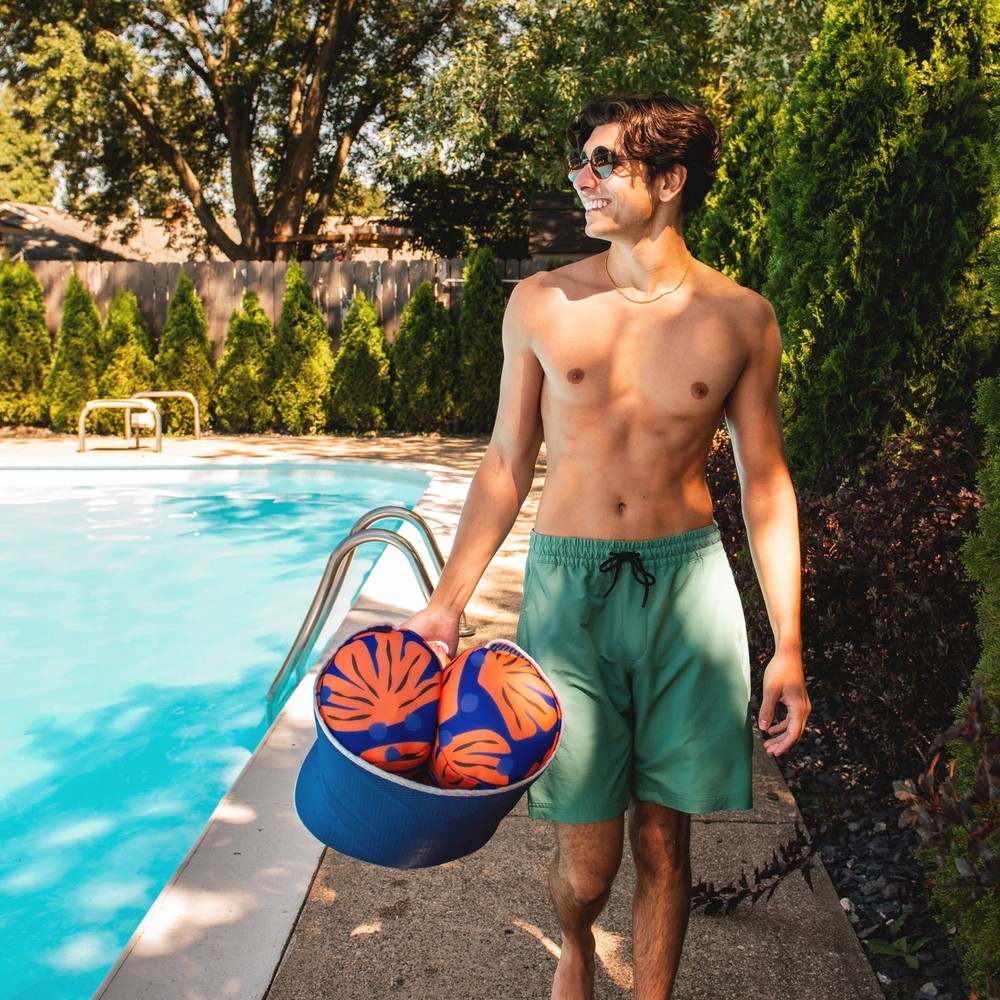 Big Joe Hammock Sling Pool Float, Doubled-Sided Mesh, Quick Draining Fabric, No