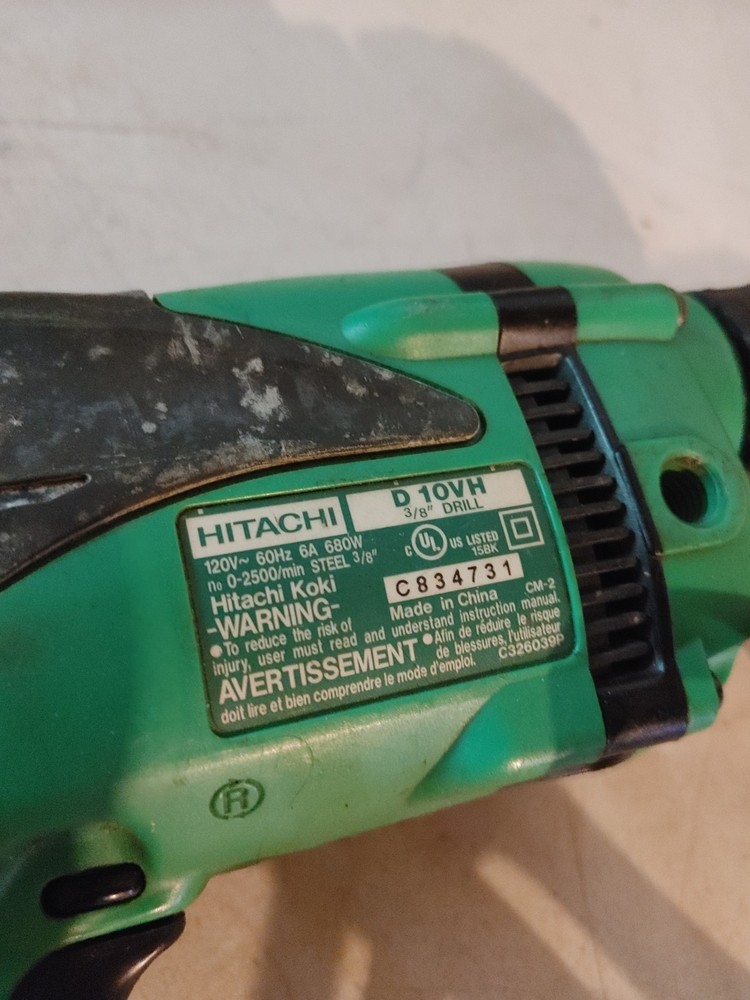 Hitachi D10VH Drill