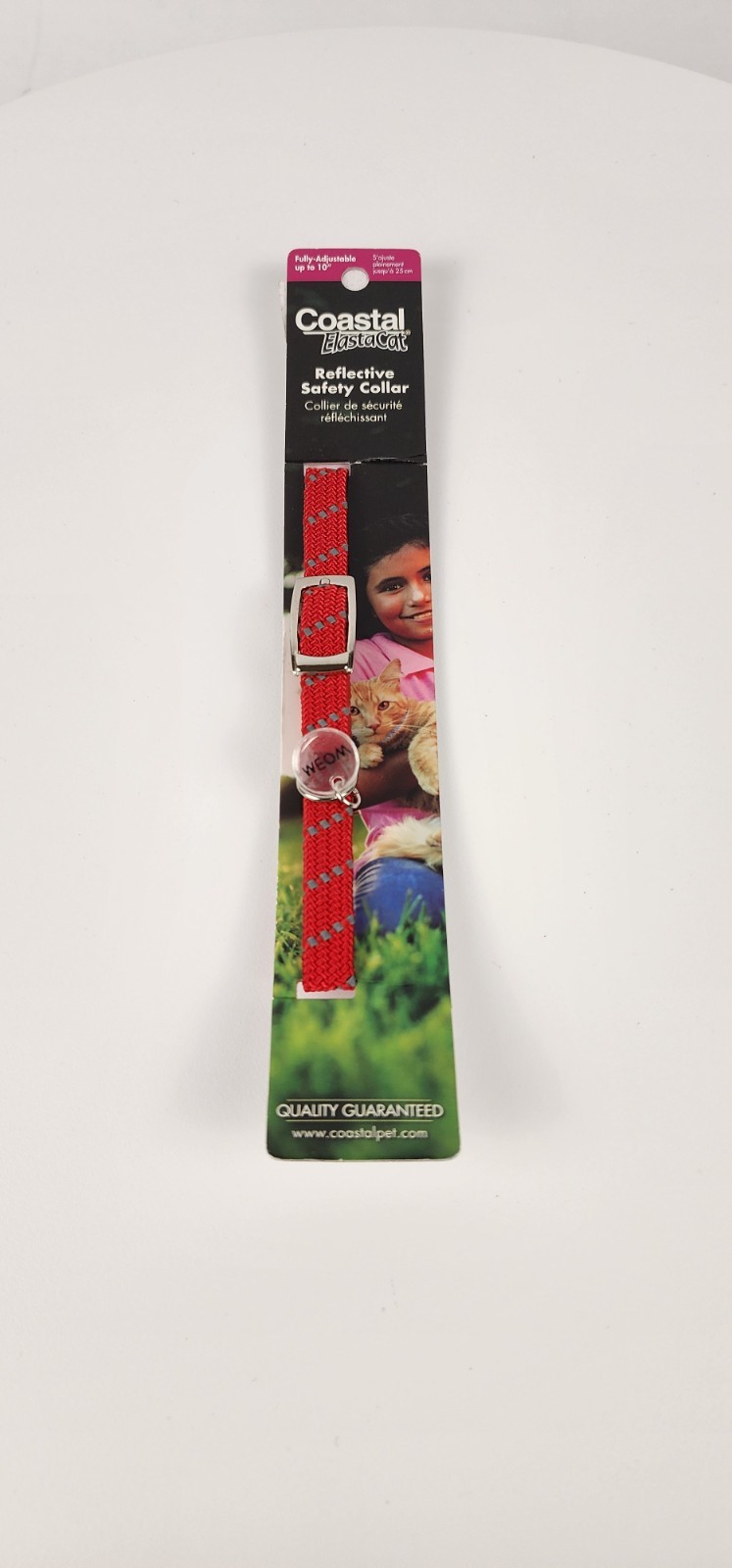 Coastal ElastaCat Reflective Cat Collar Safety Stretch Adjustable 10"