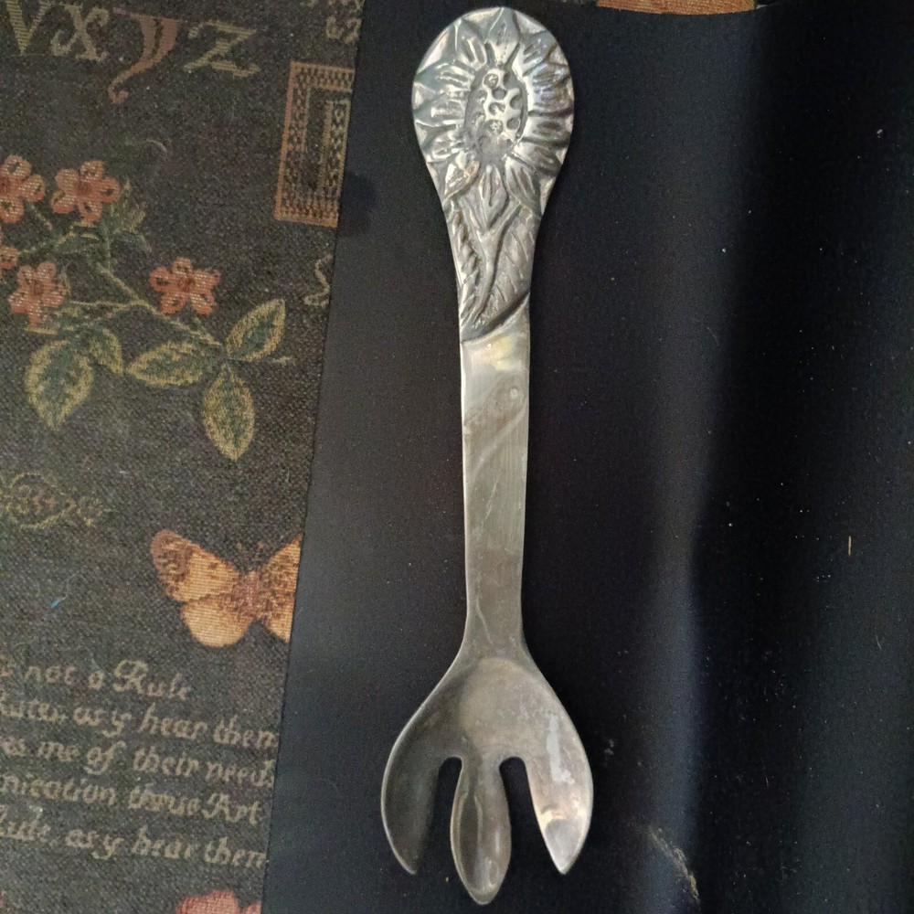Large Silver Salad Fork