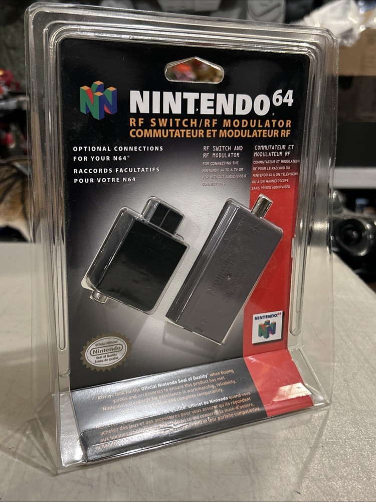 Nintendo 64 RF Switch RF Modulator - Brand New - In Package