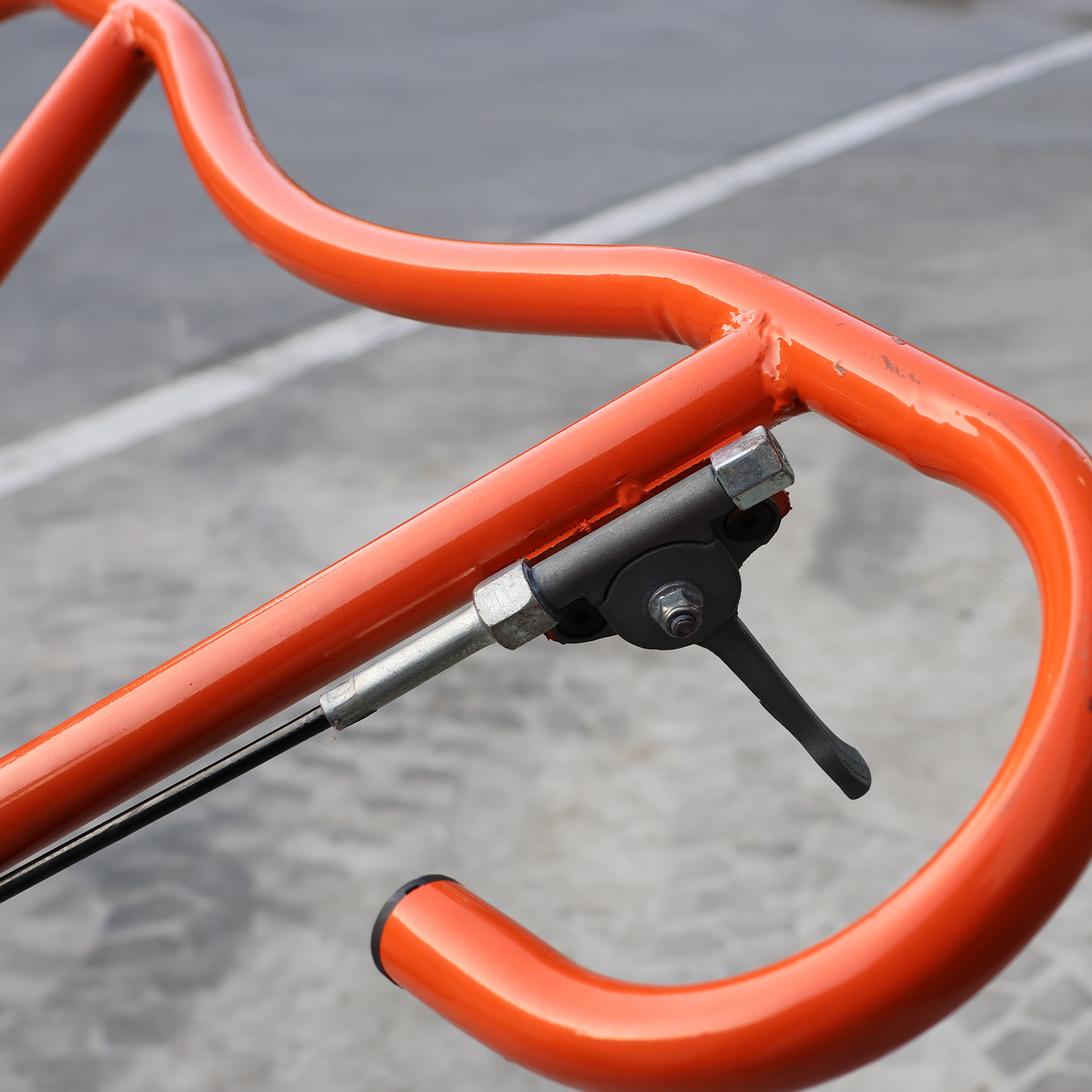 7HP Gas Power 39.37" Cement Surface Finishing Power Trowel Machine w/Float Pan