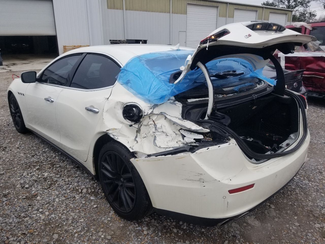 14 2014 MASERATI GHIBLI SQ4 SRS CONTROL MODULE 670007061