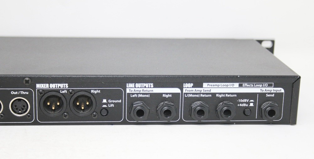 Digitech GSP1101 Multi-Effects Guitar Preamp/Processor w/Power Cable Only READ!