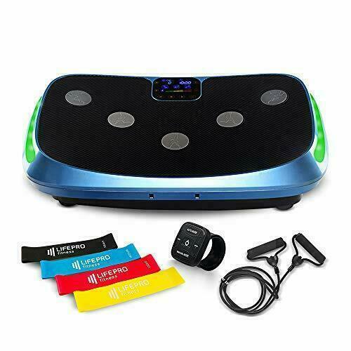 LifePro Rumblex 4D Vibration Plate Exercise Machine - Triple Motor Oscillation,