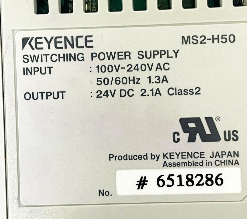 KEYENCE MS2-H50 Power Supply