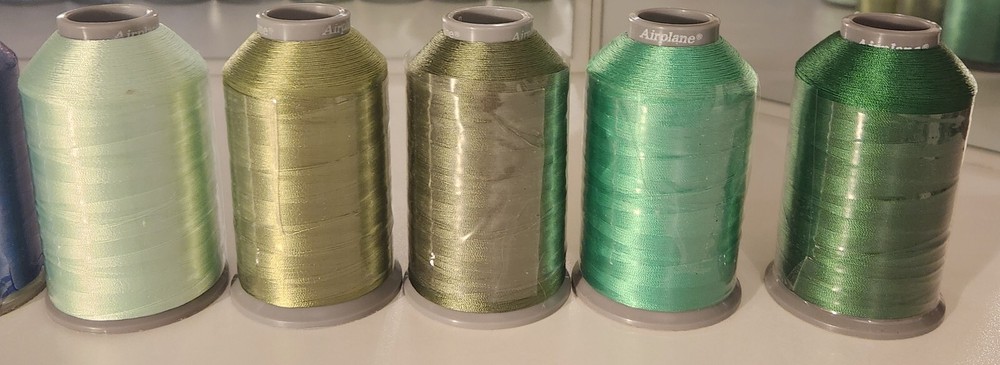 38 Spools Airplane Rayon Sewing&Embroidery Machine Thread 5000M Each