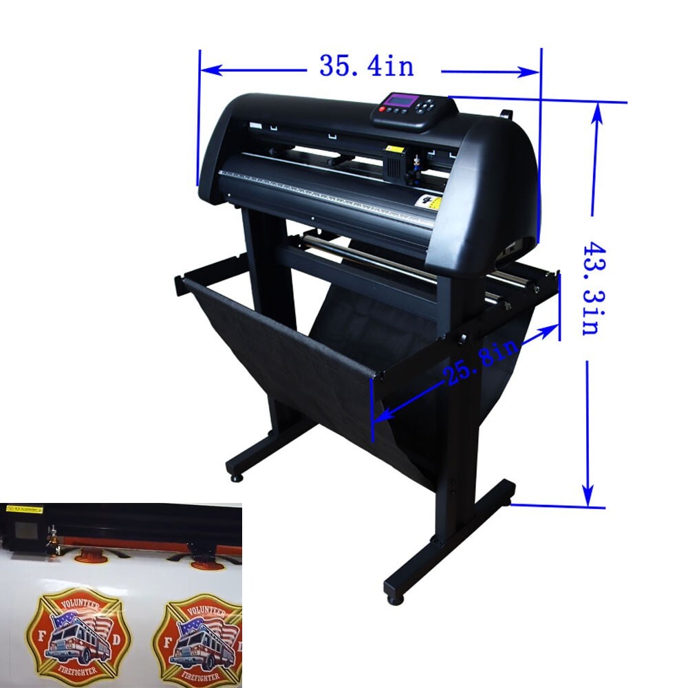 24 in Fully Automatic Servo Type Cutting Plotter w/ Automatic Edge Searching