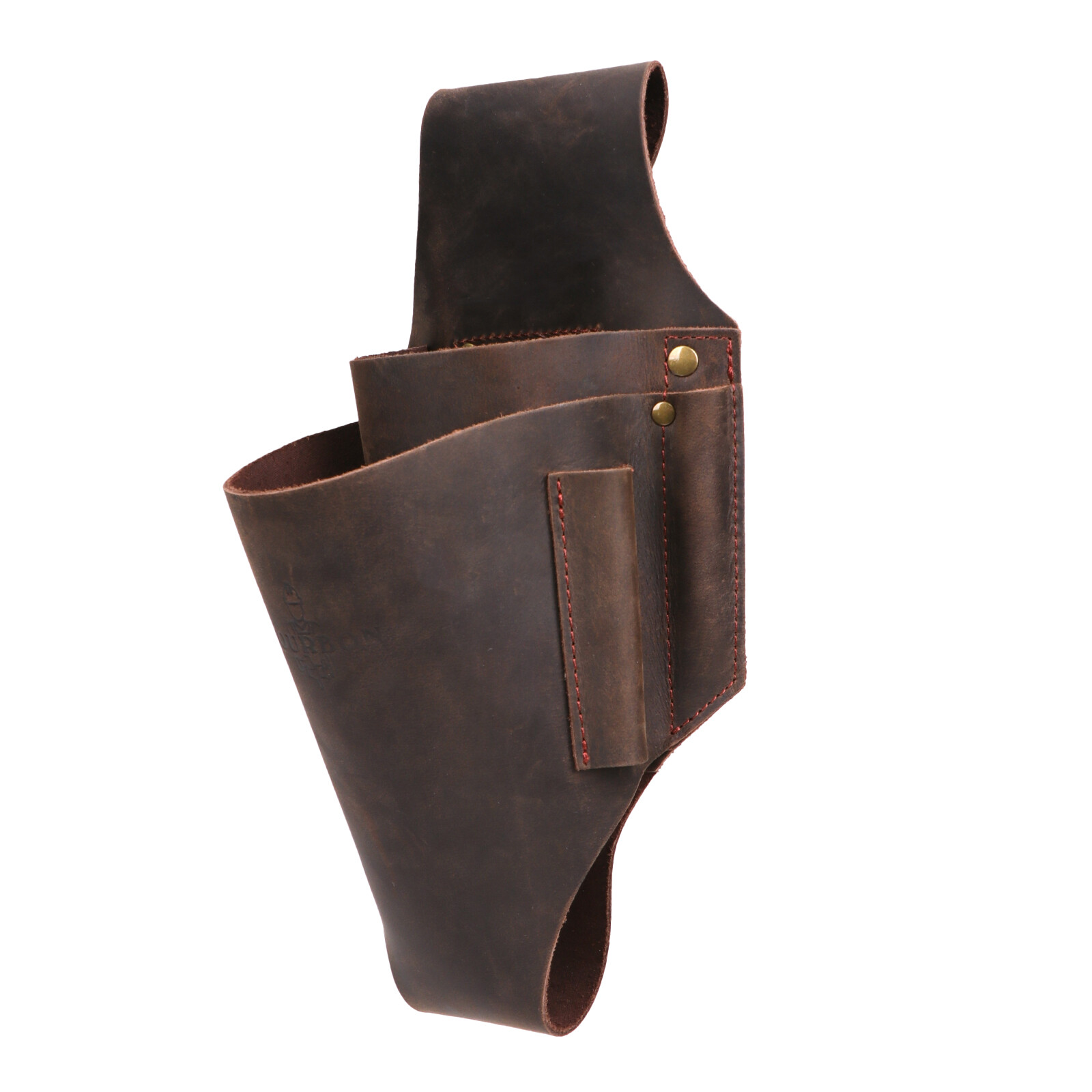 TOURBON Leather Logging Belt Kits Felling Tools Carry Suspenders Adjustable Gift