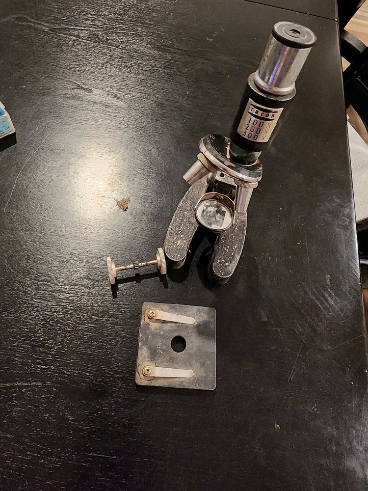 Vintage Tacon Microscope