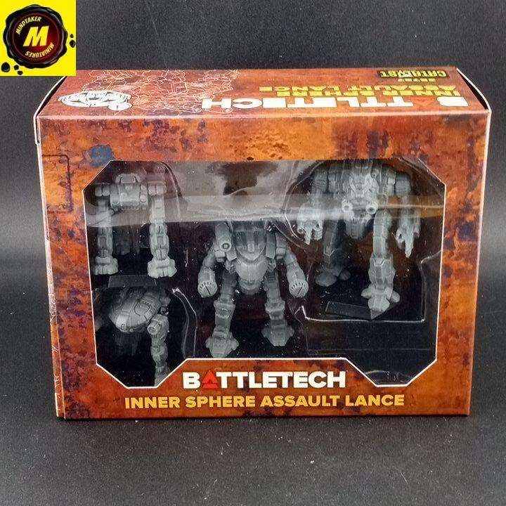ForcePack: Inner Sphere Assault Lance (x4) (35757) (NIB) - #157364 - Battletech