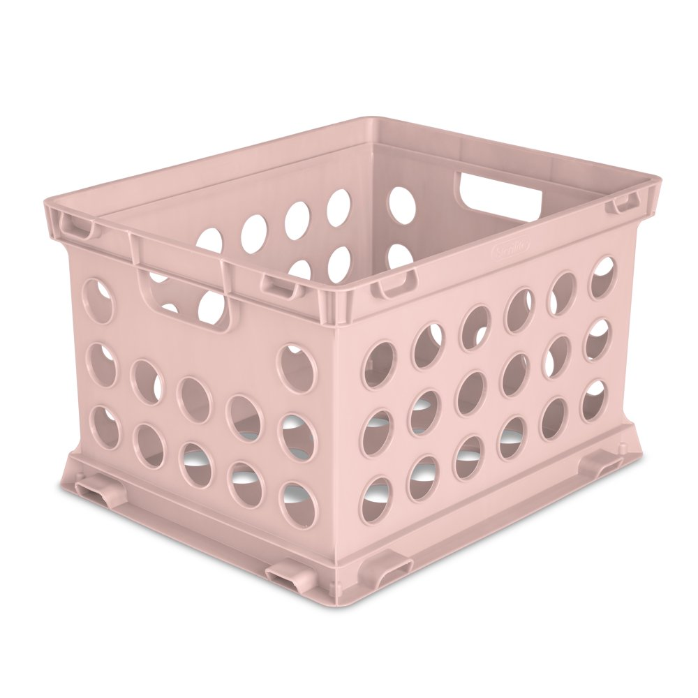 CRATE STORAGE CONTAINERS Plastic Milk Crates Bins