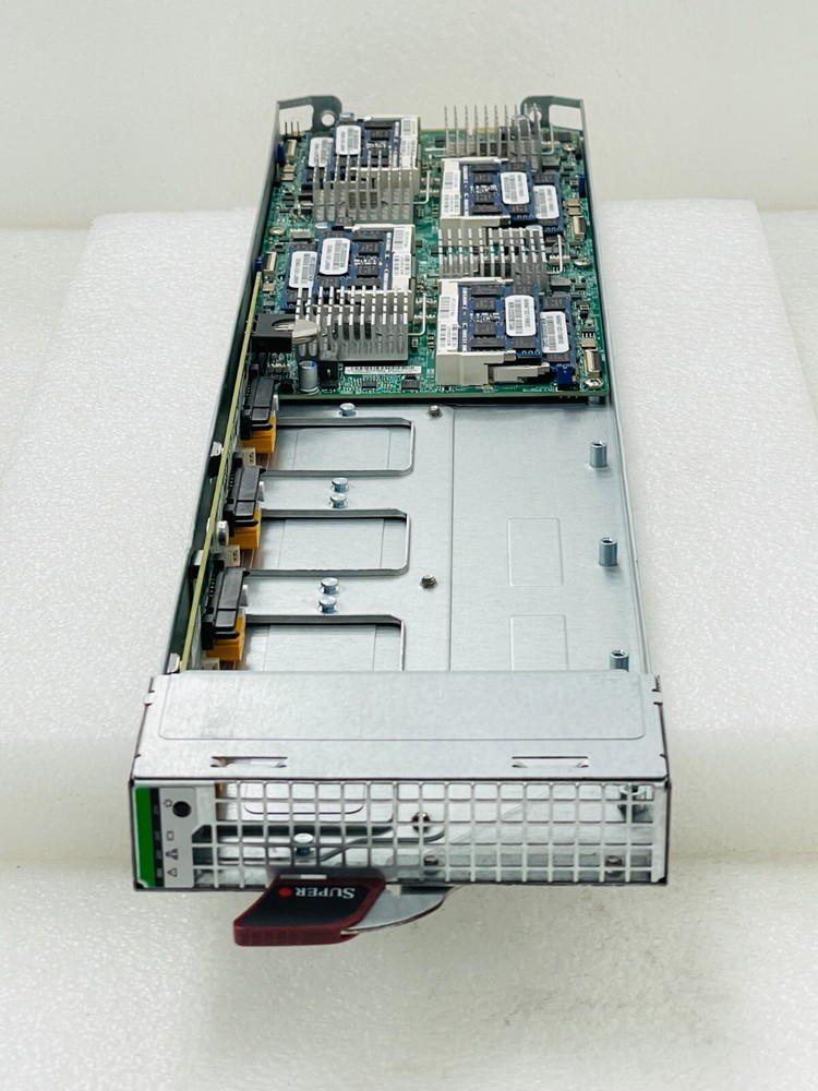 Supermicro B1SA4-2750F MicroBlade Barebone Embedded Processor, 64GB RAM / USED