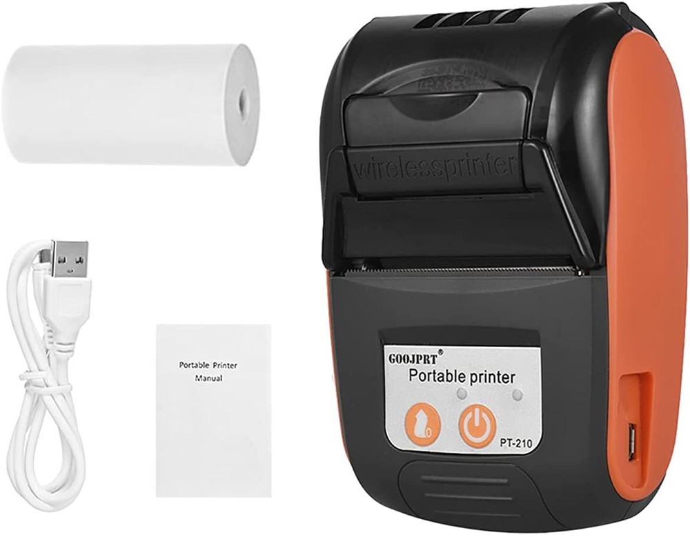 Portable Thermal Printer Handheld 58mm Receipt Printer for Retail Stores