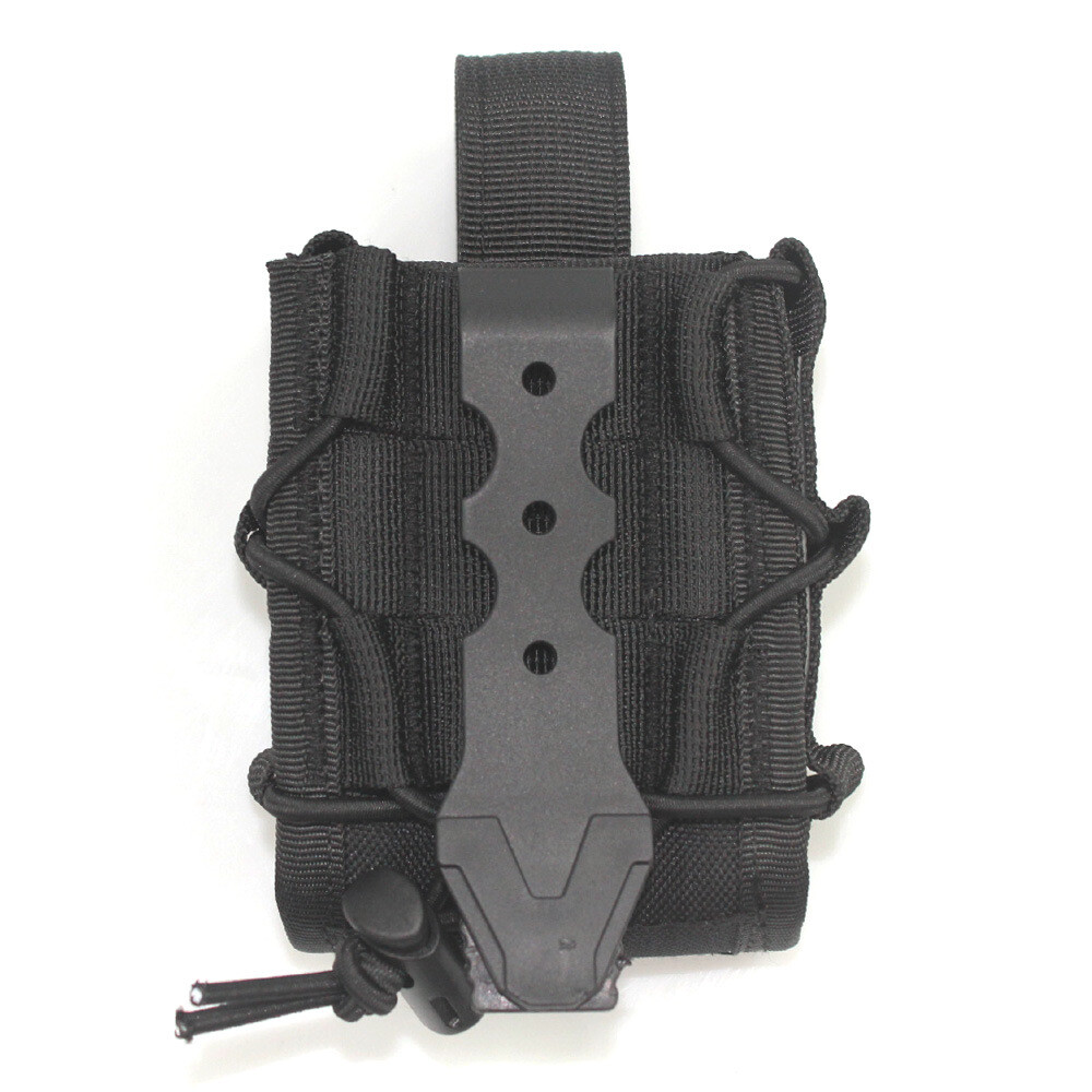 Tactical Handcuff Holder Molle Pouch Open Top Universal Hand Cuff Case Holster
