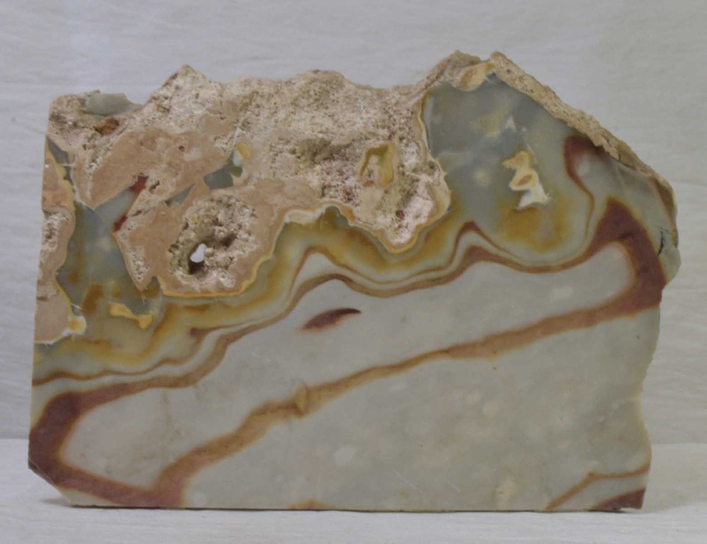 #3056 Copper Art on Agate Slab