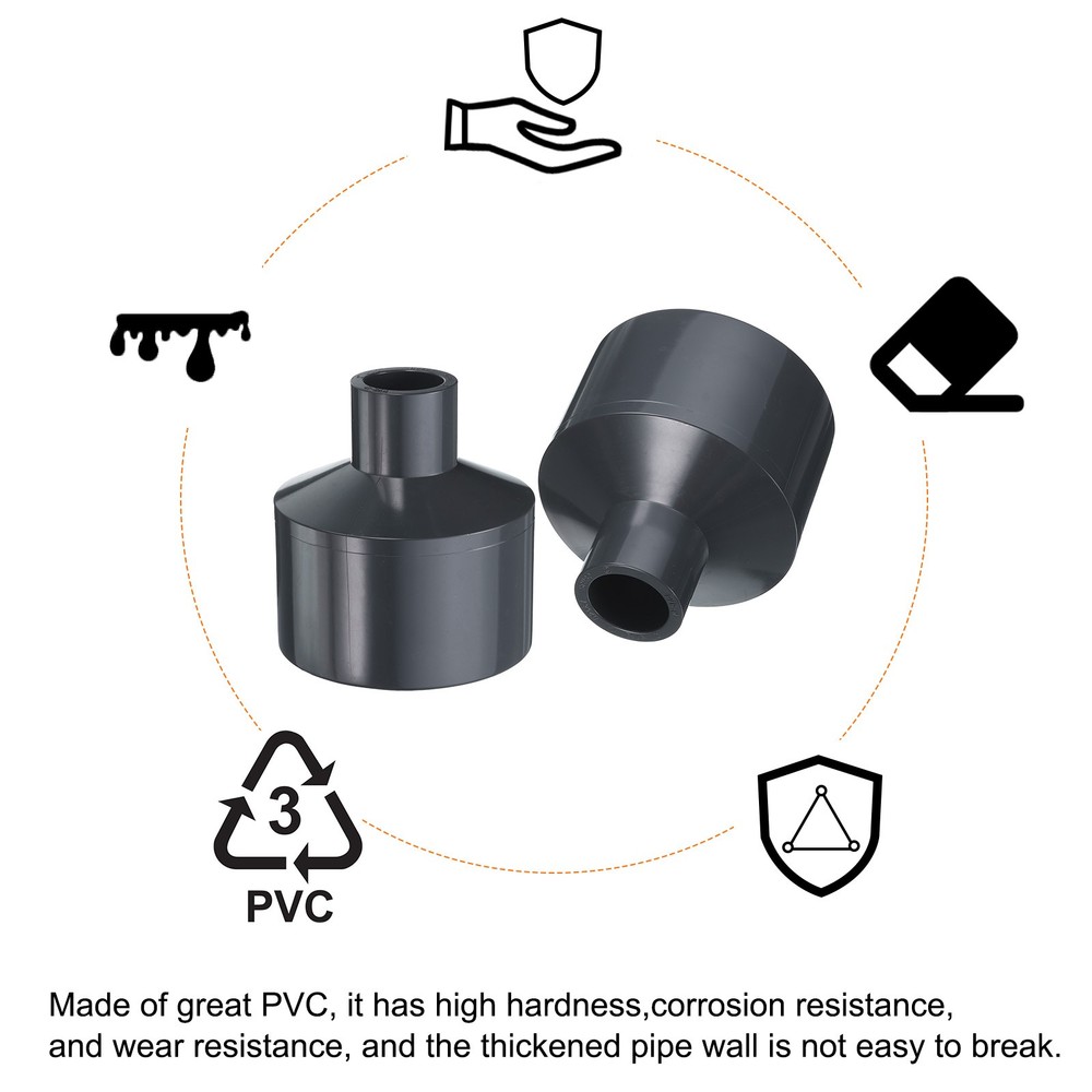 Reducing Coupling 2 x 1/2" Increaser/Reducer Coupling Pipe Fittings
