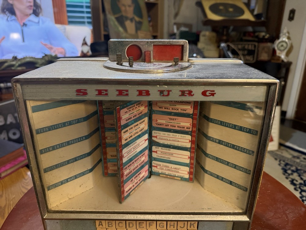 Vintage Seeburg 3W100 Jukebox Wallbox