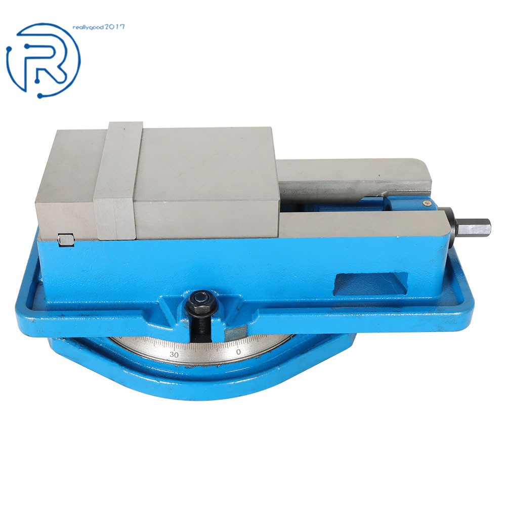 4" Lockdown Vise Precision Milling Machine Bench Clamp Vice With Base New