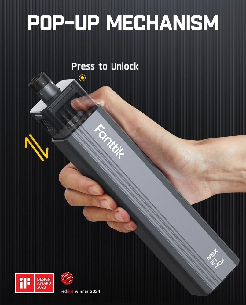 Fanttik E1 Max: Compact Precision Screwdriver 3Nm Torque - Ideal for Electronics