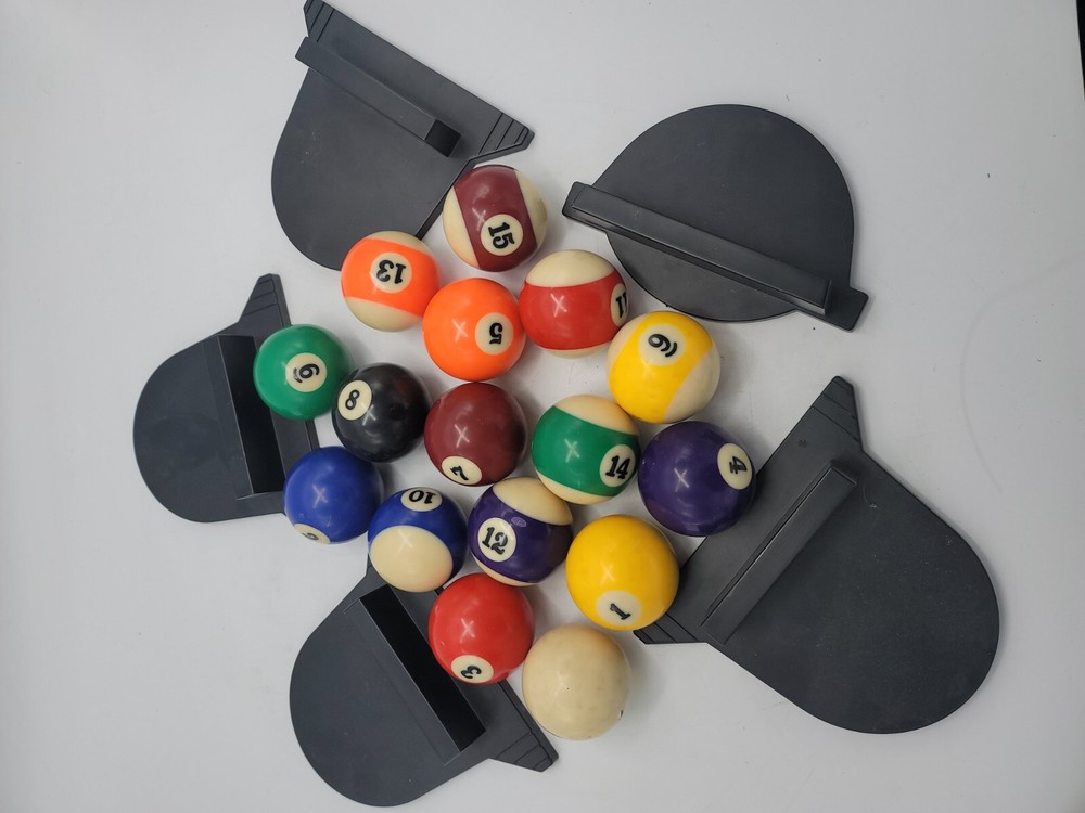 Pool Ball Billiard Set 16 Balls and Corner Covers