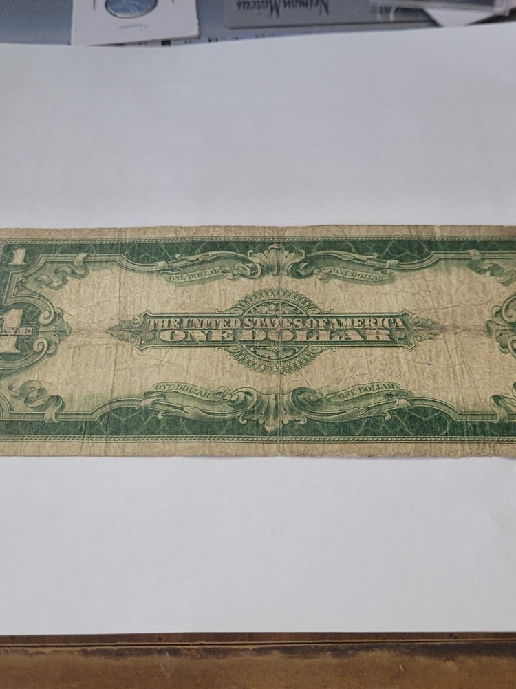1923 LARGE SIZE SILVER CERTIFICATE BLUE SEAL circulated