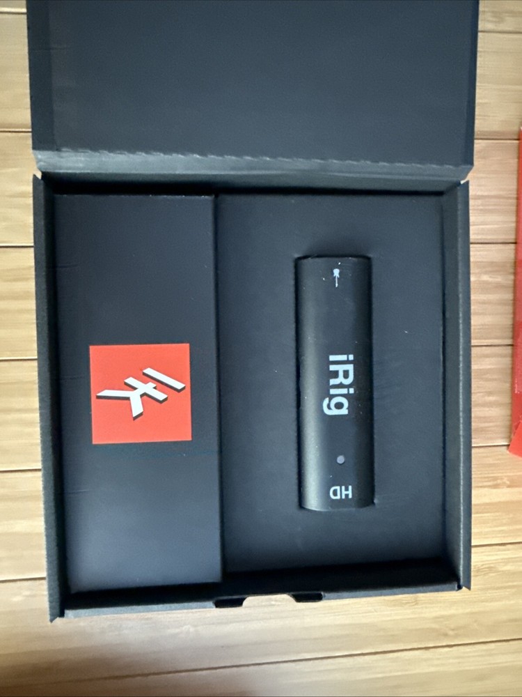 IK Multimedia iRig HD Studio-Quality Guitar Interface for iOS/MAC NOS