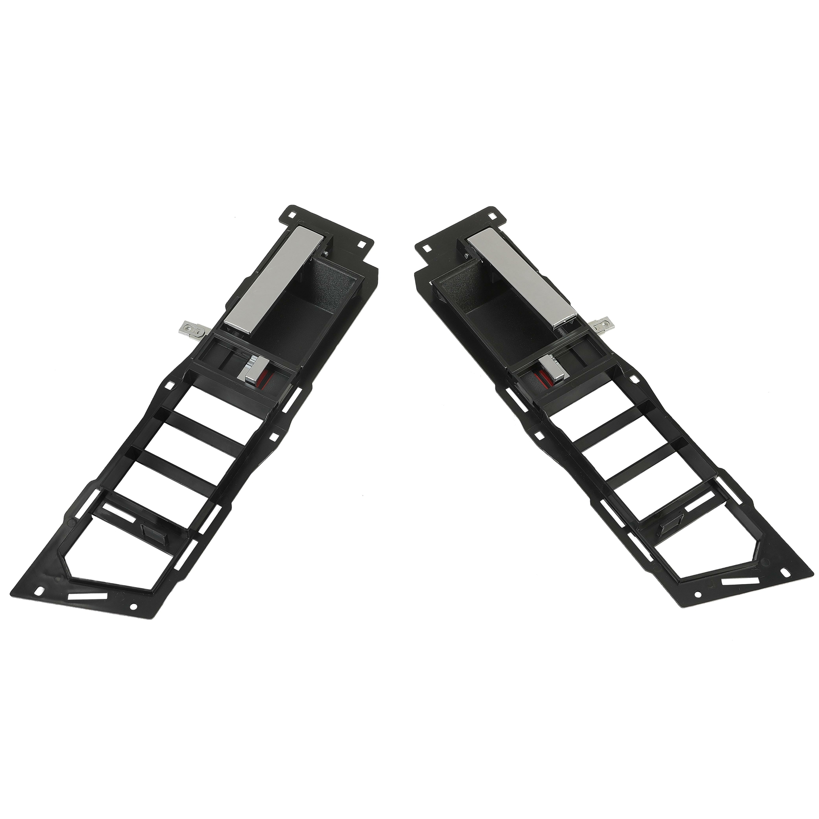 Front Interior Door Handles Set For 1988-1994 Chevy GMC C1500 K1500 Chrome Lever