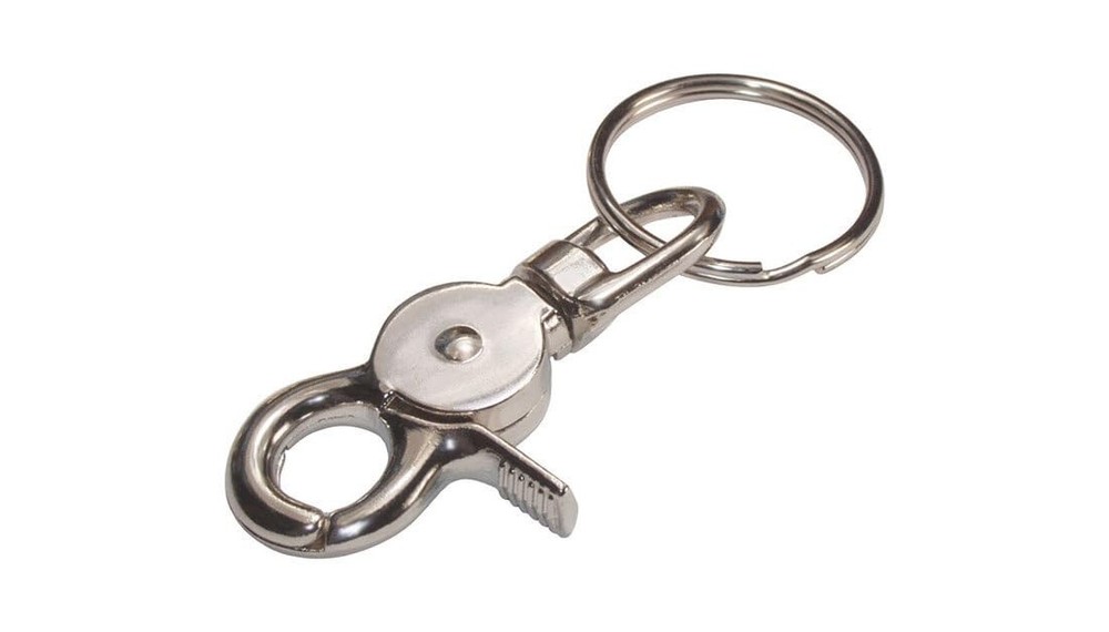 Metal Trigger Snap with Key Ring