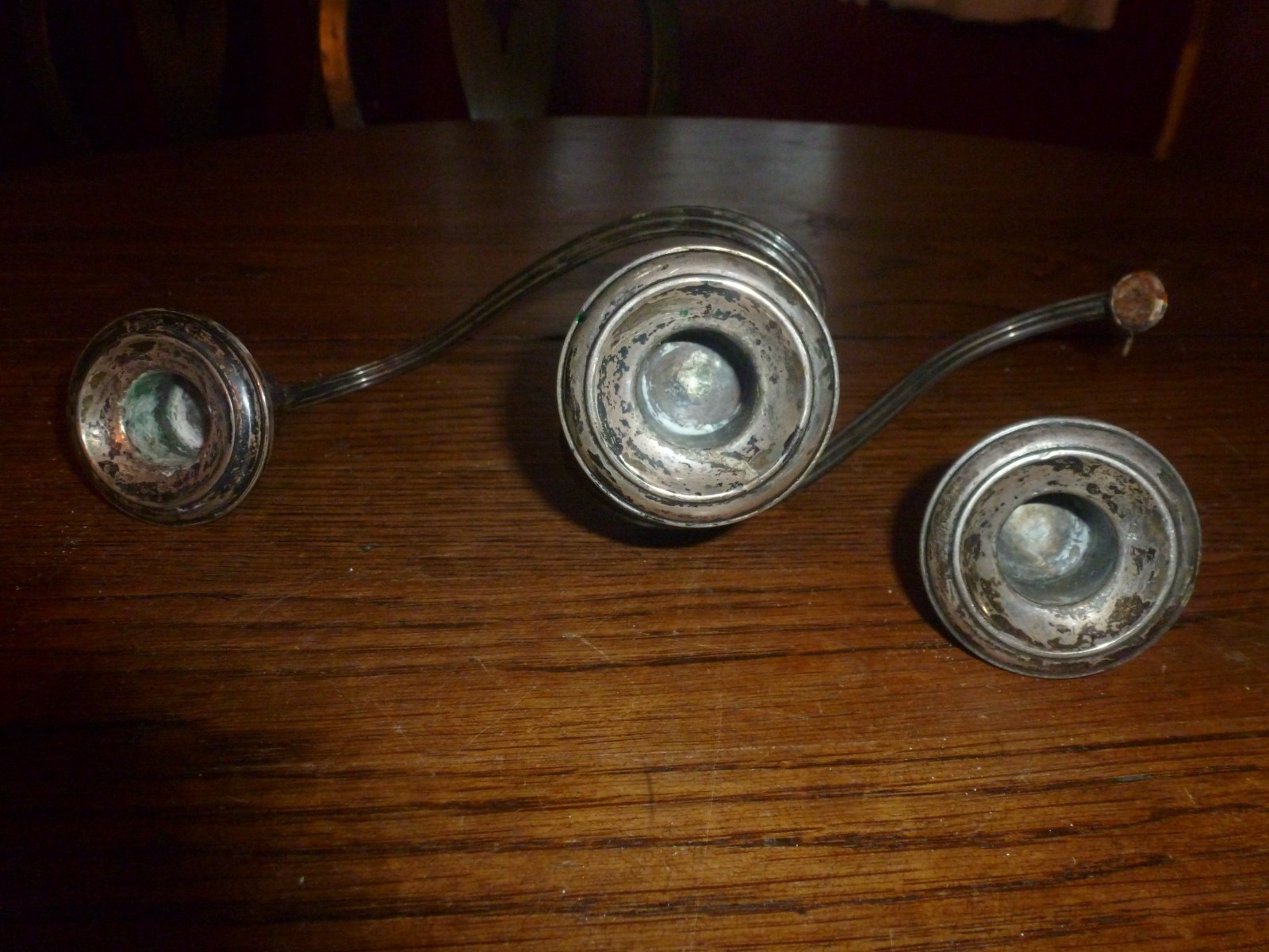 Antique Vintage Gorham Sterling Candelabra Arm Top Only Parts Damaged