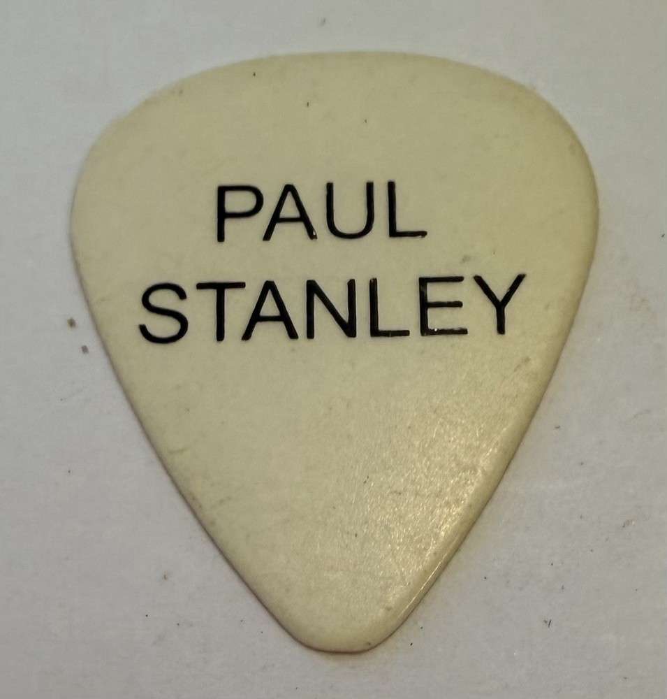 KISS The Tour Guitar Pick Paul Stanley Concert Memorabilia - Rock & Pop Music