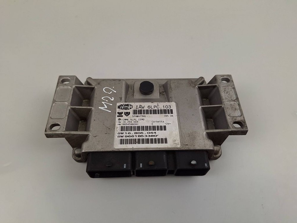 Peugeot 207 2008 Engine Control Unit Module 9661853380 BVV949