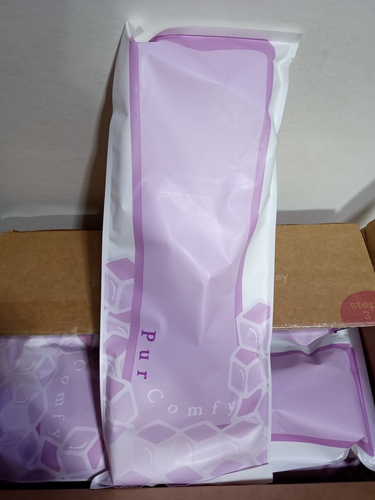 PurComfy Instant Ice Maxi Pads Postpartum Cold Pack & Absorbent Padsicles 10 Pcs