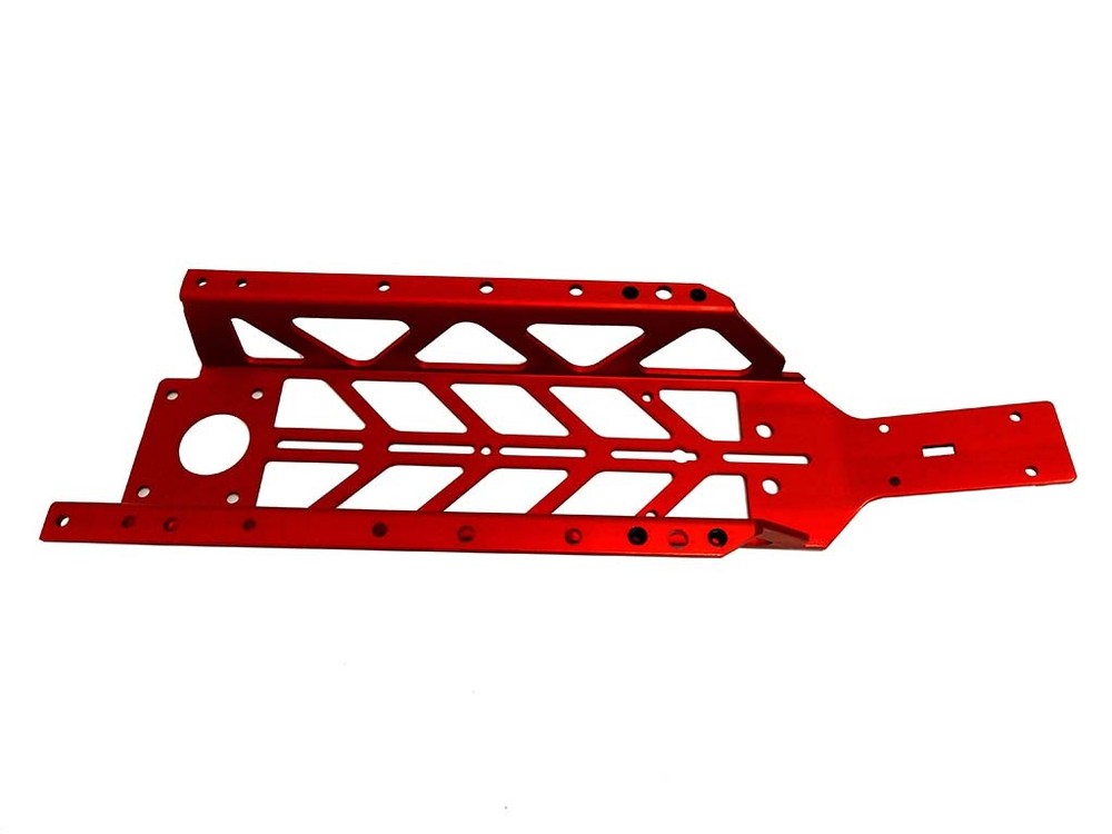 Rovan Baja Super Lightened Aluminum Frame Chassis - Red