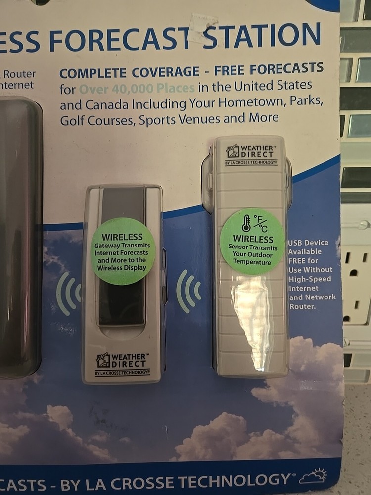 Weather Direct La Crosse Technology 4 Day Wireless Forecast Station