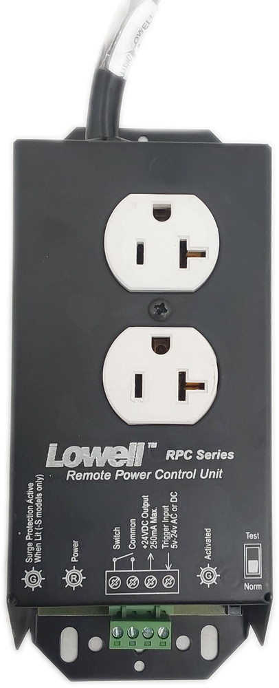 Lowell RPC-20-CD Rackmount 20-Outlet Standalone Remote Power Controller