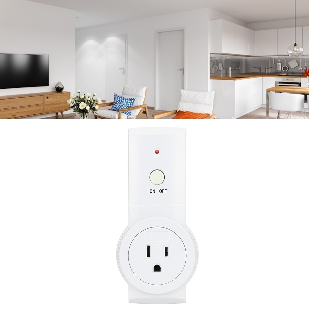 Wireless Switch Socket Kit Efficient Remote Control Function For Home Use New