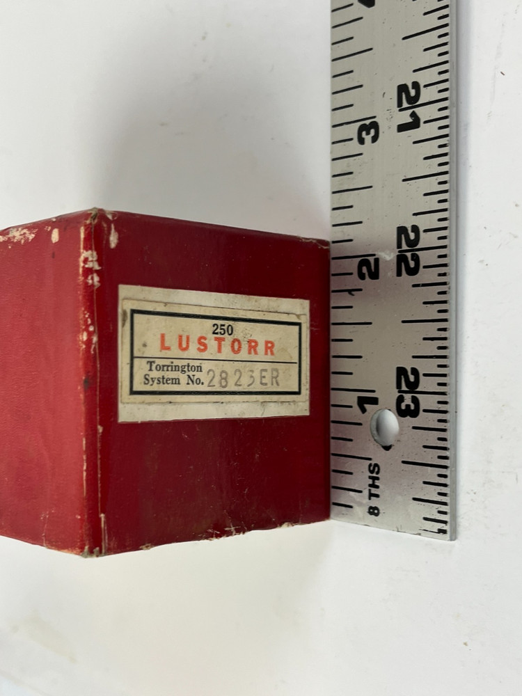 Torrington Latch Needles Box Lustorr 2823ER Empty