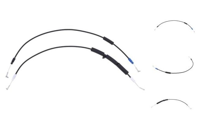 Front Driver and Passenger Side Interior Door Handle Latch Cable for Honda