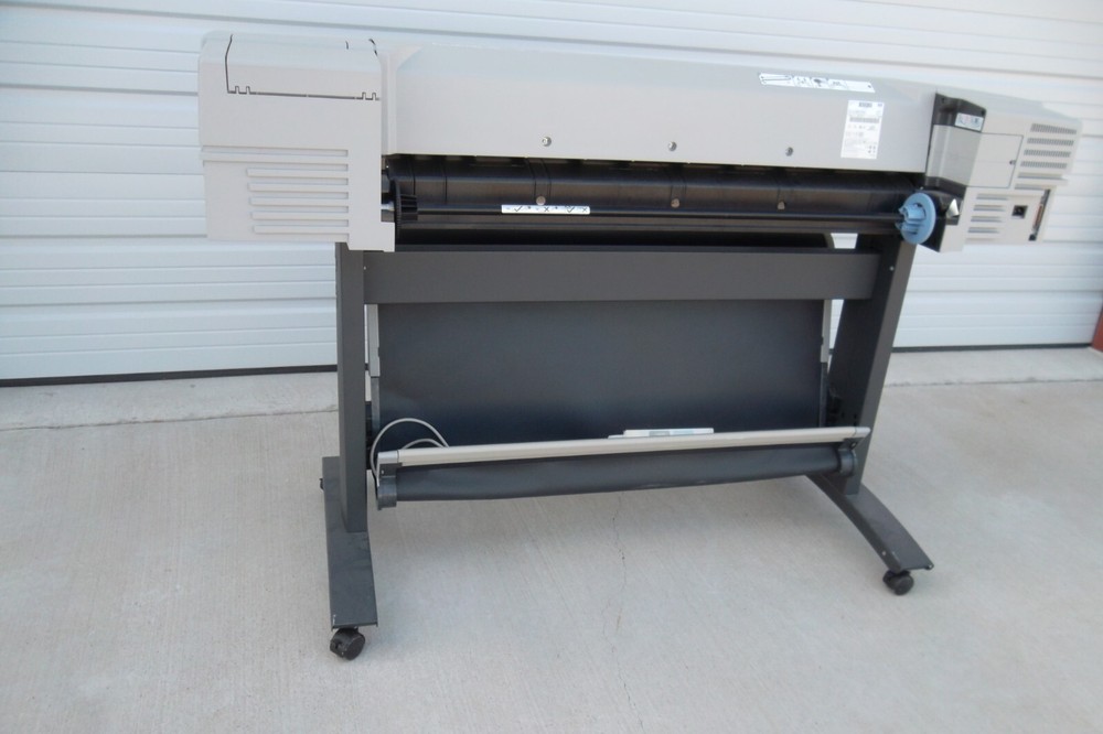 HP DesignJet 500ps Plotter 42" Roll Color Printer Wide Inkjet USB Network C7770C