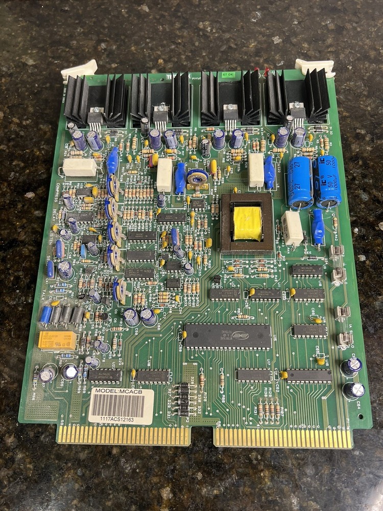 Bogen Multicom 2000 Analog Card MCACB Intercom System Used AS IS #3